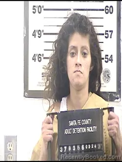 Mugshot of SHANI R BACA booked in Santa Fe County, New Mexico on March 24, 2026