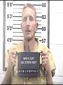 Mugshot of HECTOR AHUMADA booked in Santa Fe County, New Mexico on March 25, 2026