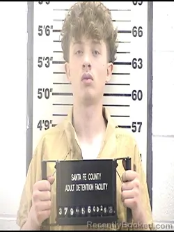 Mugshot of IRA JAMES BORTH-JORGENSEN booked in Santa Fe County, New Mexico on March 25, 2026