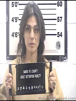 Mugshot of JANELLA MARIE CHAVEZ booked in Santa Fe County, New Mexico on March 26, 2026