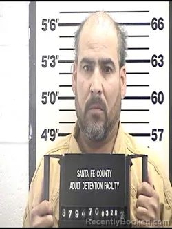 Mugshot of ARMANDO AHUMADA MARTINEZ booked in Santa Fe County, New Mexico on March 28, 2026