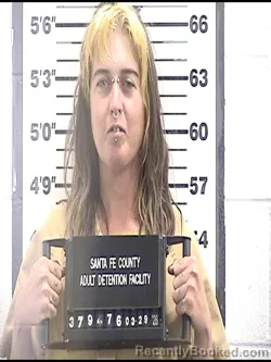 Mugshot of ALEXANDRIA TALLENT booked in Santa Fe County, New Mexico on March 29, 2026