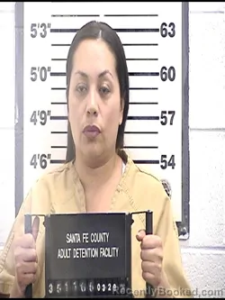 Mugshot of VIRGINIA CATA booked in Santa Fe County, New Mexico on March 29, 2026