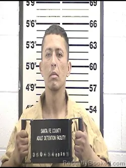 Mugshot of DAVID RIVERA booked in Santa Fe County, New Mexico on March 29, 2026