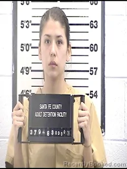 Mugshot of MARVI TIONTKETOTHA MONTOUR booked in Santa Fe County, New Mexico on March 30, 2026