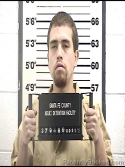 Mugshot of JACOB MARTINEZ booked in Santa Fe County, New Mexico on March 31, 2026
