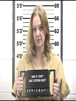 Mugshot of JORDAN LEIGH ACORD booked in Santa Fe County, New Mexico on March 31, 2026