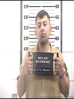 Mugshot of LINO ACUNA booked in Santa Fe County, New Mexico on March 31, 2026