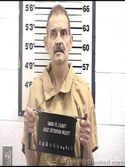 Mugshot of TIMOTHY GLENN HERRERA booked in Santa Fe County, New Mexico on April 1, 2026