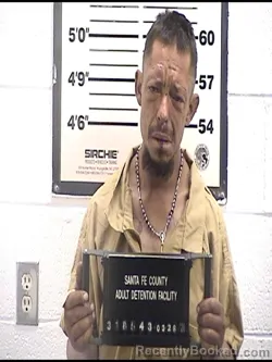 Mugshot of JAVIER DURAN booked in Santa Fe County, New Mexico on April 1, 2026