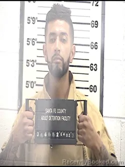 Mugshot of ALEXIS NAVA ALVARADO booked in Santa Fe County, New Mexico on April 2, 2026