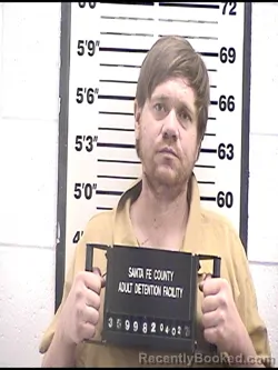 Mugshot of TYLER W CANON booked in Santa Fe County, New Mexico on April 2, 2026