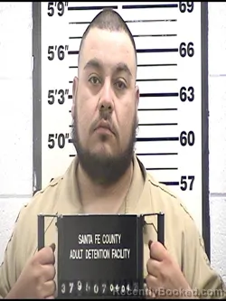 Mugshot of DOMINIC NICHLOS MARTINEZ booked in Santa Fe County, New Mexico on April 4, 2026