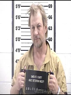 Mugshot of LUKE JOHNSON booked in Santa Fe County, New Mexico on April 22, 2026