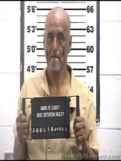 Mugshot of GERARDO SUSTAITA booked in Santa Fe County, New Mexico on April 22, 2026