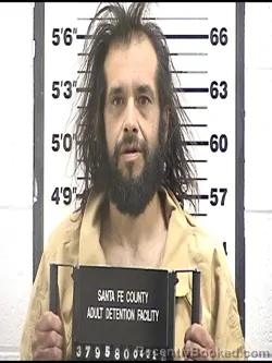 Mugshot of JEREMY MORRISON ATWOOD booked in Santa Fe County, New Mexico on April 23, 2026