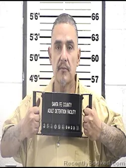 Mugshot of JERRY C BENAVIDEZ booked in Santa Fe County, New Mexico on April 23, 2026