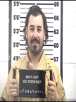 Mugshot of EARL JOSIAH WOODY booked in Santa Fe County, New Mexico on April 24, 2026