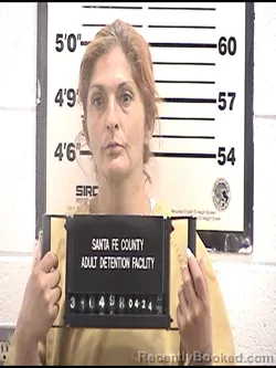 Mugshot of SUSIE LARRANAGA booked in Santa Fe County, New Mexico on April 24, 2026