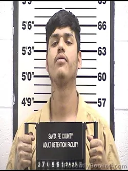 Mugshot of FRANCISCO JAVIER LOPEZ booked in Santa Fe County, New Mexico on April 25, 2026