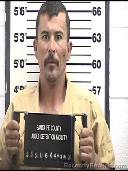 Mugshot of ROBERT J SANTISTEVAN booked in Santa Fe County, New Mexico on April 25, 2026