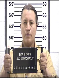 Mugshot of JOSE GUZMAN CISNEROS booked in Santa Fe County, New Mexico on April 25, 2026