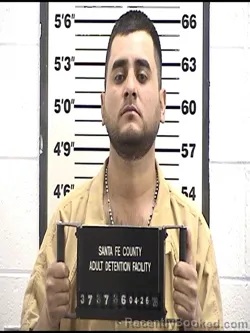 Mugshot of ORLANDO QUINTANA QUEZADA booked in Santa Fe County, New Mexico on April 26, 2026
