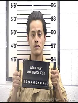 Mugshot of JOAQUIN ASAEL MARTINEZ-TOMAZ booked in Santa Fe County, New Mexico on April 28, 2026
