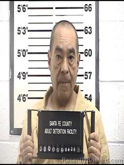 Mugshot of RICHARD GARCIA booked in Santa Fe County, New Mexico on April 28, 2026