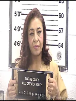 Mugshot of MIRANDA LOVATO booked in Santa Fe County, New Mexico on April 30, 2026