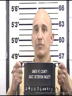 Mugshot of JOE A GALLEGOS booked in Santa Fe County, New Mexico on May 1, 2026