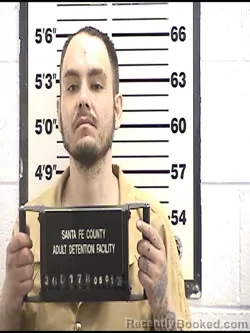 Mugshot of DYLAN J VIGIL booked in Santa Fe County, New Mexico on May 2, 2026
