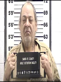 Mugshot of ANTHONY SISNEROS booked in Santa Fe County, New Mexico on May 4, 2026