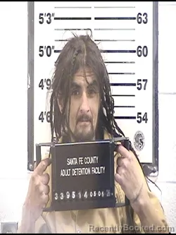 Mugshot of ANDREW MONTOYA booked in Santa Fe County, New Mexico on May 5, 2026