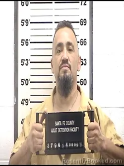 Mugshot of RAFAEL VEGA booked in Santa Fe County, New Mexico on May 5, 2026