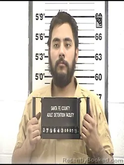 Mugshot of JESUS ALEXIS RAMOS booked in Santa Fe County, New Mexico on May 7, 2026