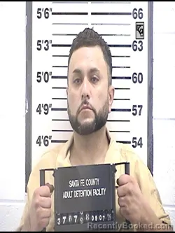 Mugshot of ARTURO DELGADO booked in Santa Fe County, New Mexico on May 7, 2026