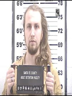Mugshot of RYAN KIRBY booked in Santa Fe County, New Mexico on May 8, 2026
