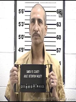 Mugshot of HERMAN MONDRAGON booked in Santa Fe County, New Mexico on May 11, 2026
