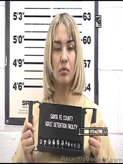 Mugshot of DELIA GUADALUPE VALENZUELA MARRUFFO booked in Santa Fe County, New Mexico on May 11, 2026
