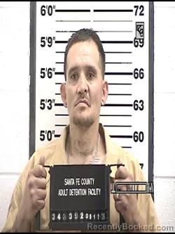 Mugshot of JOSE CIPRIANO TRUJILLO booked in Santa Fe County, New Mexico on May 11, 2026