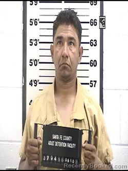 Mugshot of FREDDY FRANCISCO FERNANDEZ-SERMENO booked in Santa Fe County, New Mexico on May 12, 2026