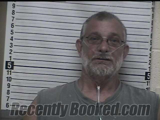 Booking photo from Sierra County, New Mexico