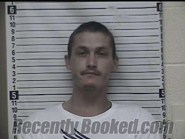 Booking photo from Sierra County, New Mexico