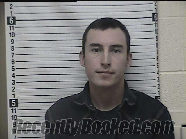 Booking photo from Sierra County, New Mexico