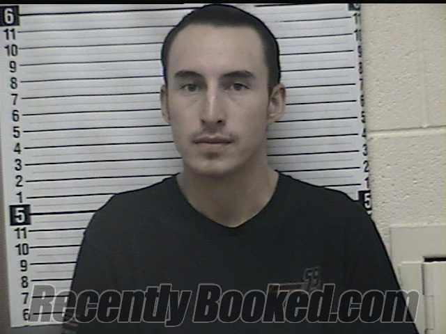 Booking photo from Sierra County, New Mexico