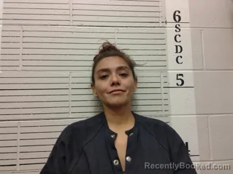 Mugshot of Alicia Armijo booked in Socorro County, New Mexico on May 16, 2026