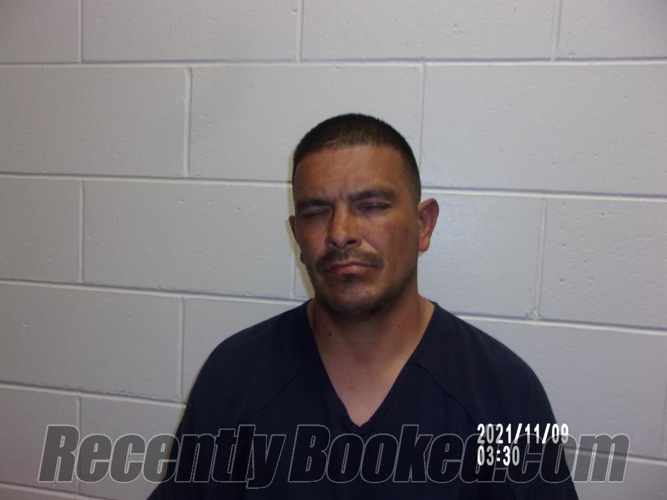 Booking photo from Socorro County, New Mexico