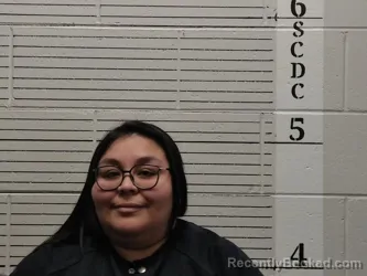 Mugshot of Anna Chavez booked in Socorro County, New Mexico on April 13, 2026