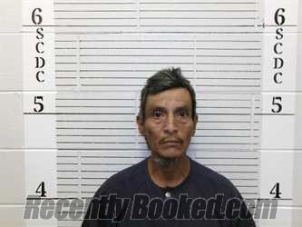 Booking photo from Socorro County, New Mexico